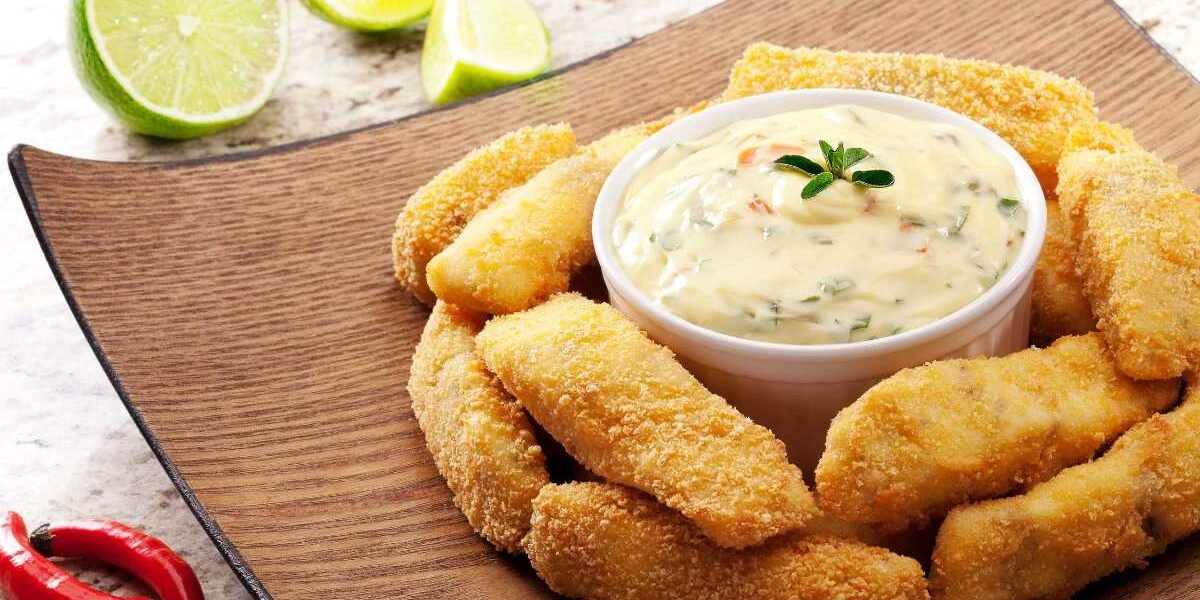 file de tilapia empanado​