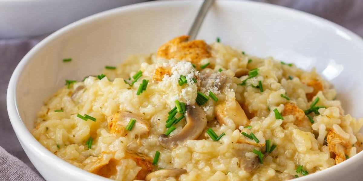 risoto de frango​
