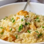 risoto de frango​