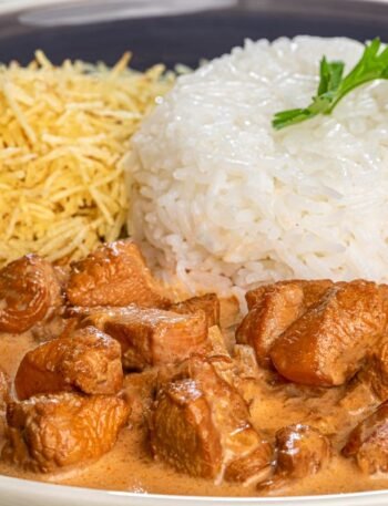 Estrogonofe de Frango