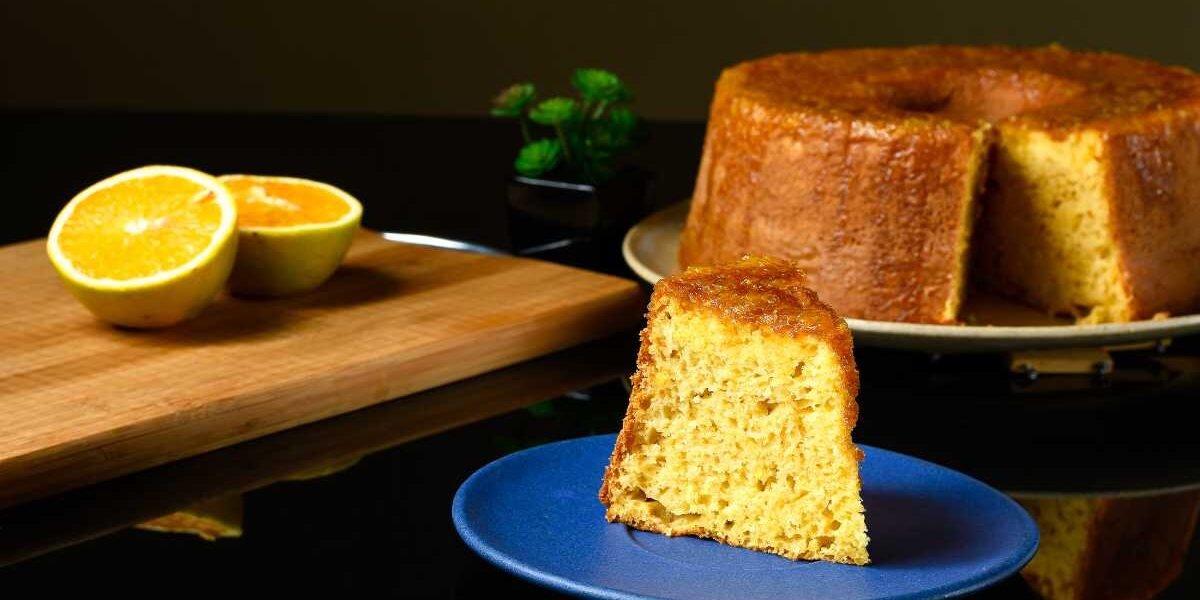 bolo de laranja calda​