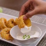 Anéis de Cebola Crocantes