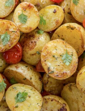 Batata Rústica com Ervas e Maionese Temperada