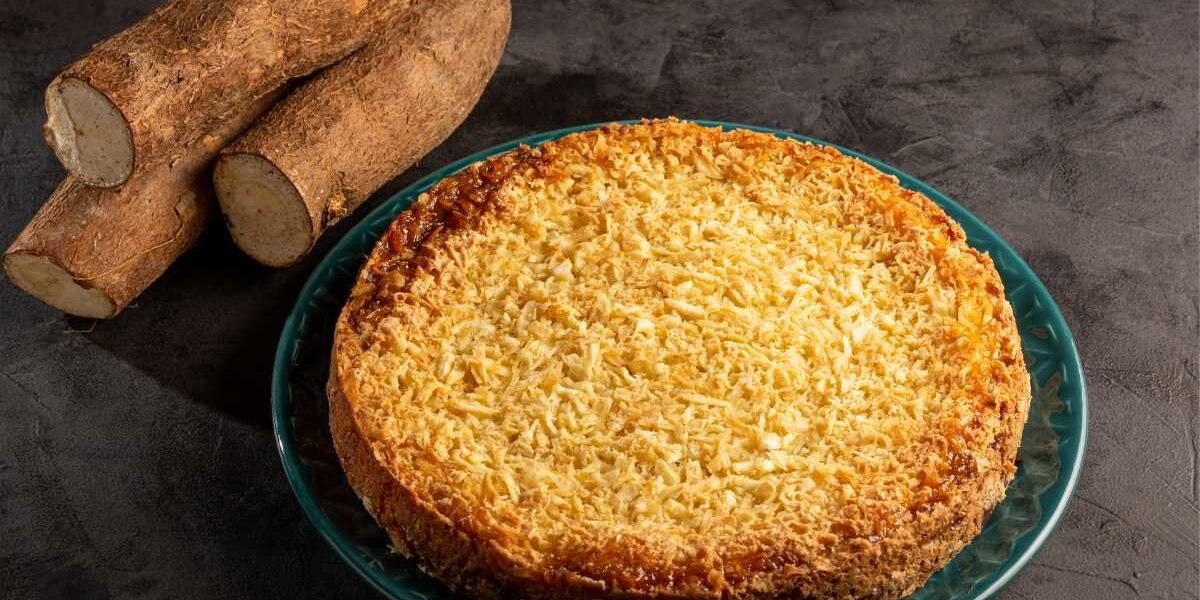 Bolo de Mandioca Crua: