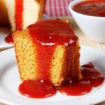 Bolo de Fubá com Goiabada