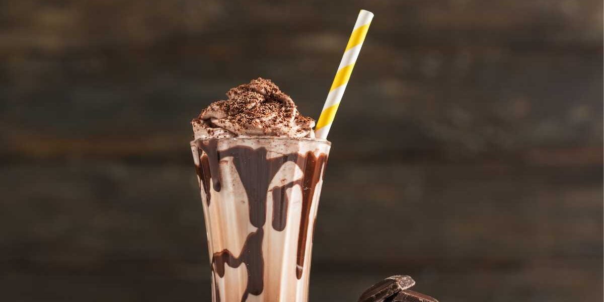 Milk-shake de Chocolate com Sorvete