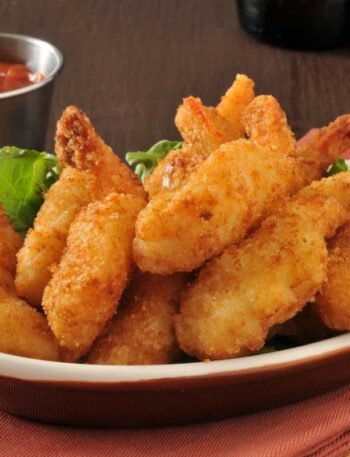 Iscas de Frango Empanadas Crocantes: