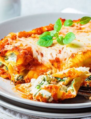 Massa de Lasanha Verde