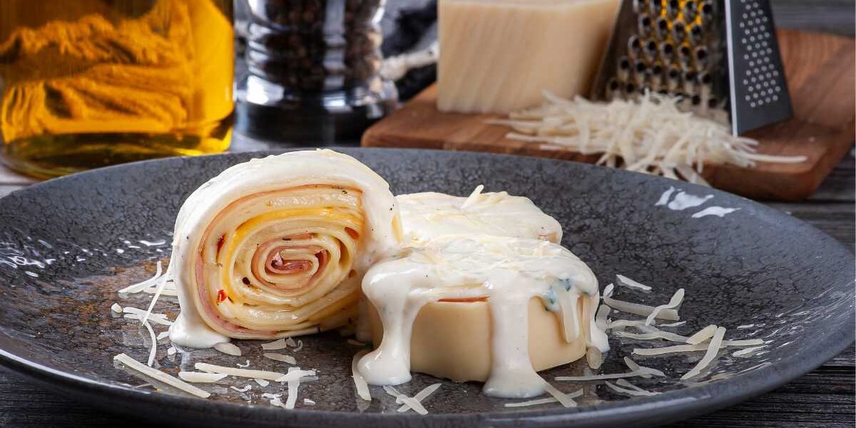 Rondelli Recheado com Presunto e Queijo