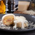 Rondelli Recheado com Presunto e Queijo