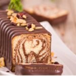 Bolo Mesclado de Chocolate e Baunilha