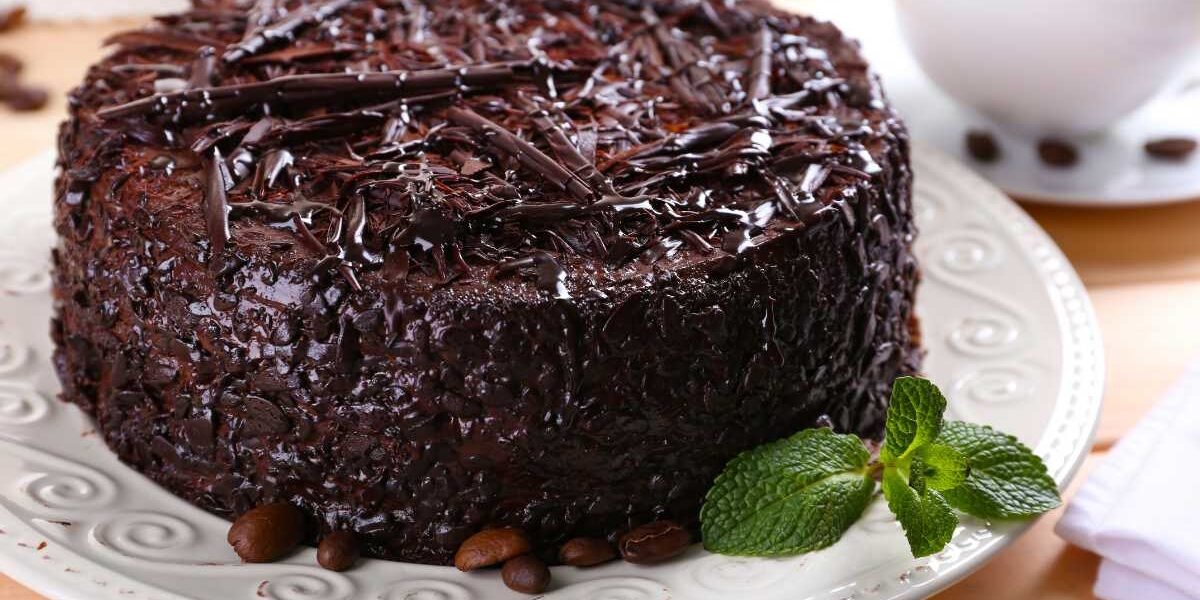 Bolo de Chocolate com Café
