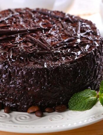 Bolo de Chocolate com Café