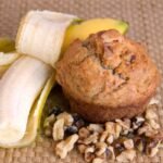 Bolo de banana com aveia