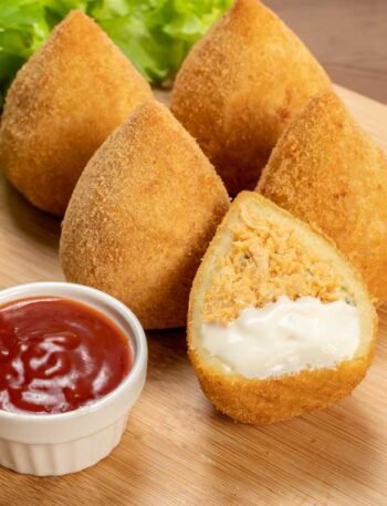 Como fazer coxinha com Catupiry