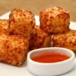 Palitos de tapioca na airfryer