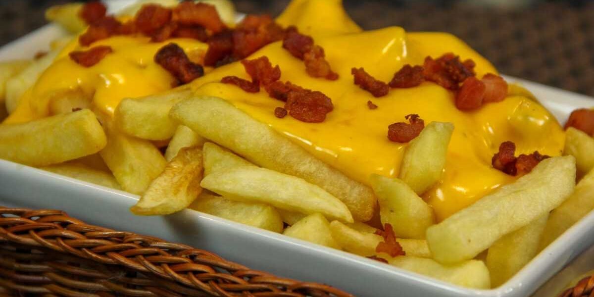 Porção de Batata Frita com Cheddar