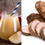 Suco de Inhame com Maçã