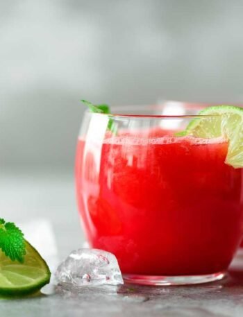 Suco de Melancia com Limão