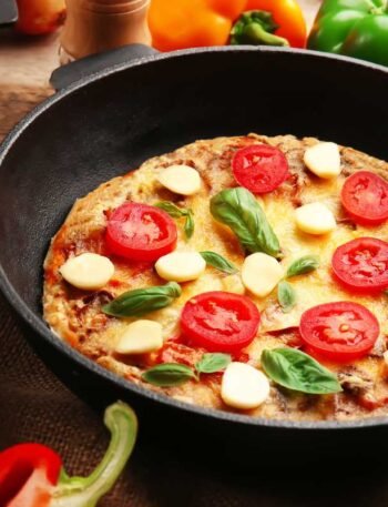 A Pizza Mais Simples deliciosa e rápida q vc já fez