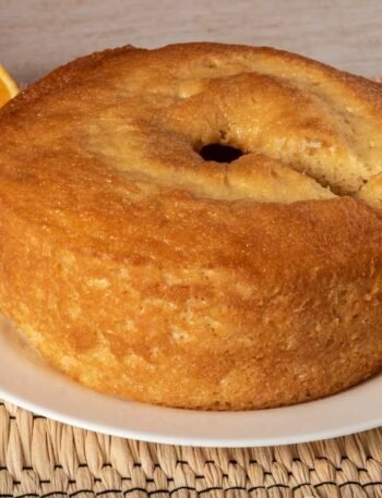 Bolo de Laranja de Liquidificador