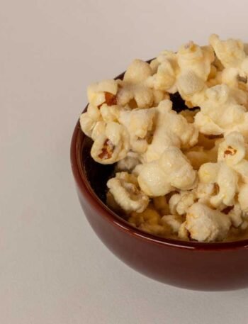 Pipoca com Leite em Pó