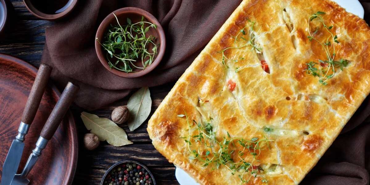 Torta de Frango com Catupiry: