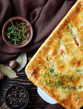 Torta de Frango com Catupiry: