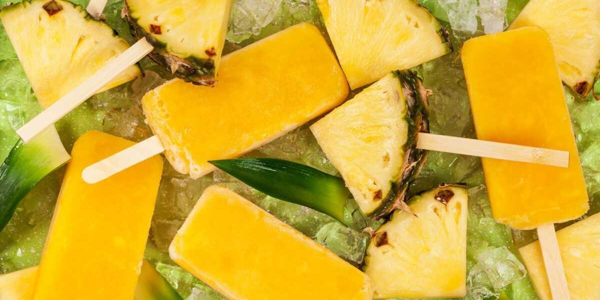 O Geladinho de Abacaxi Mais Refrescante